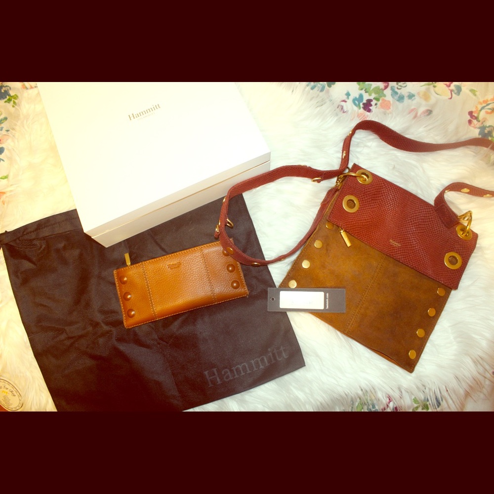 Hammitt crossbody bag and wallet